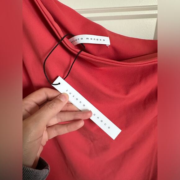 susana monaco Open Shoulder Mini Dress - Picture 7 of 11